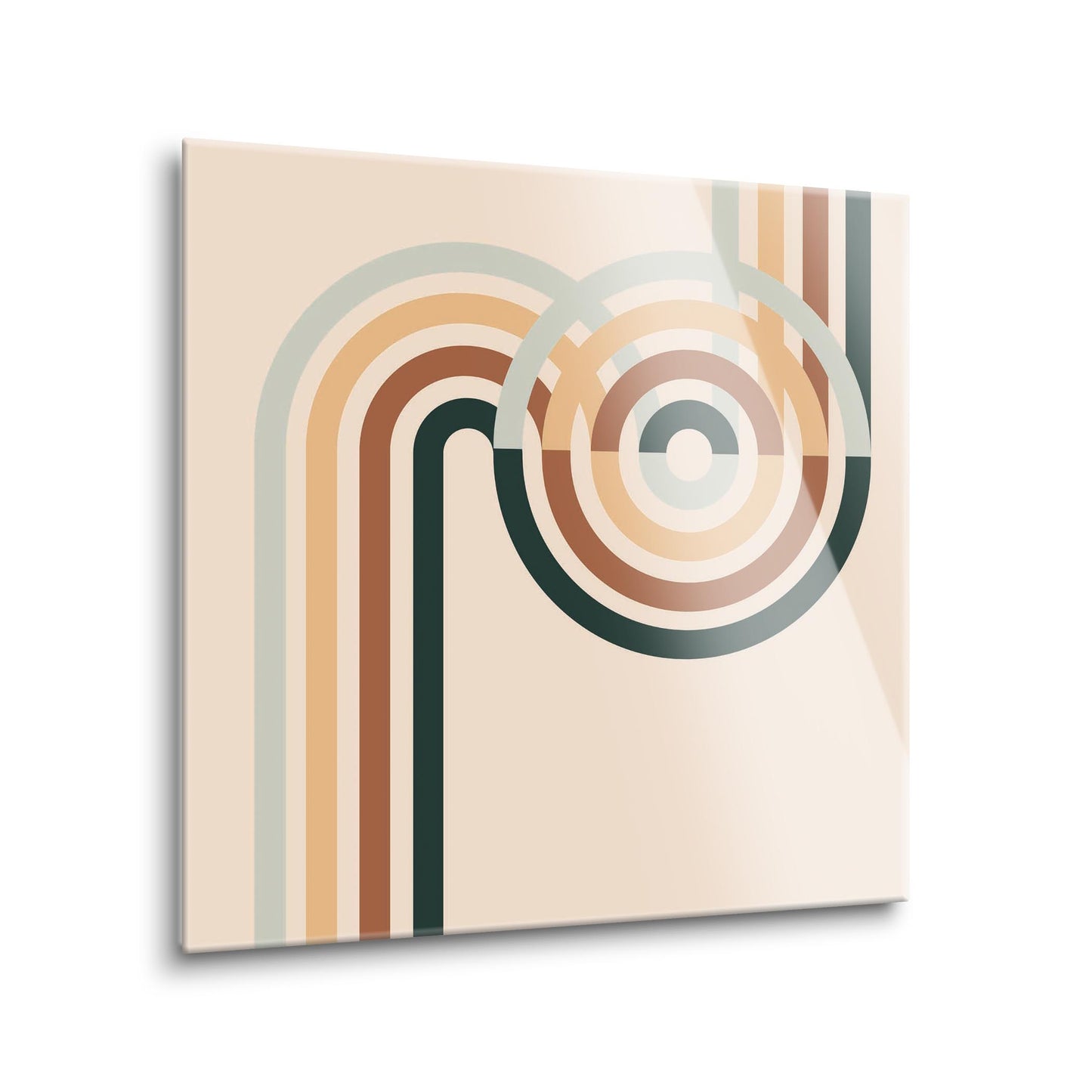 Modern Minimalist Line Art | Hi-Def Glass Art | Eaches | Min 1