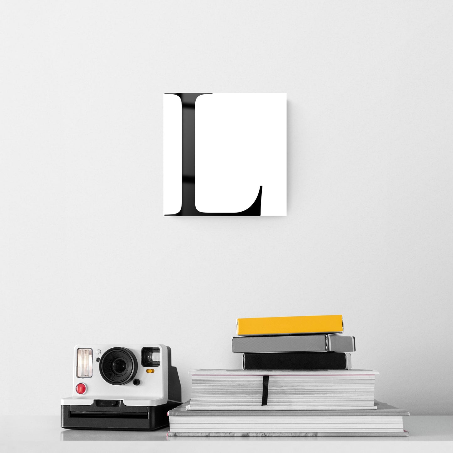 Minimal Monogram L | Hi-Def Glass Art | Eaches | Min 2