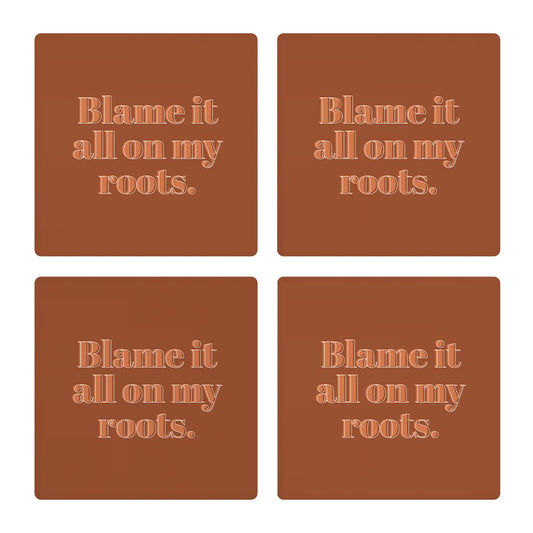 Modern Minimalist Arkansas Roots | Absorbent Coasters | Set of 4 | Min 2