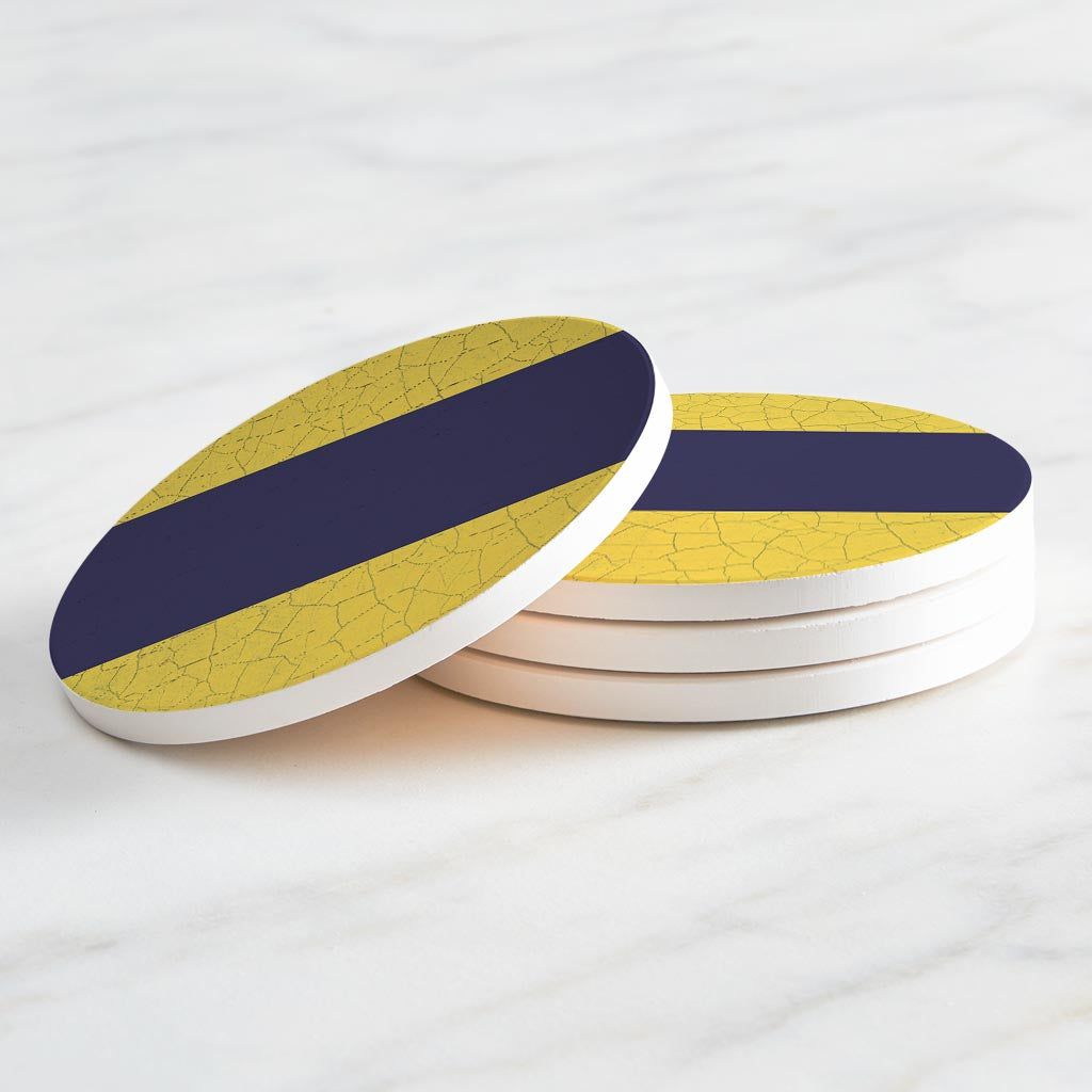 Nautical Flag Delta | Absorbent Coasters | Set of 4 | Min 2