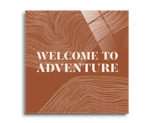 Modern Minimalist Pennsylvania Adventure Quip | Hi-Def Glass Art | Eaches | Min 2