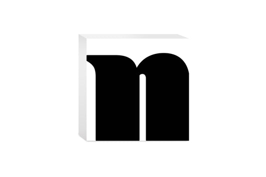 Fun Chunky Monogram N | Wood Block | Eaches | Min 4