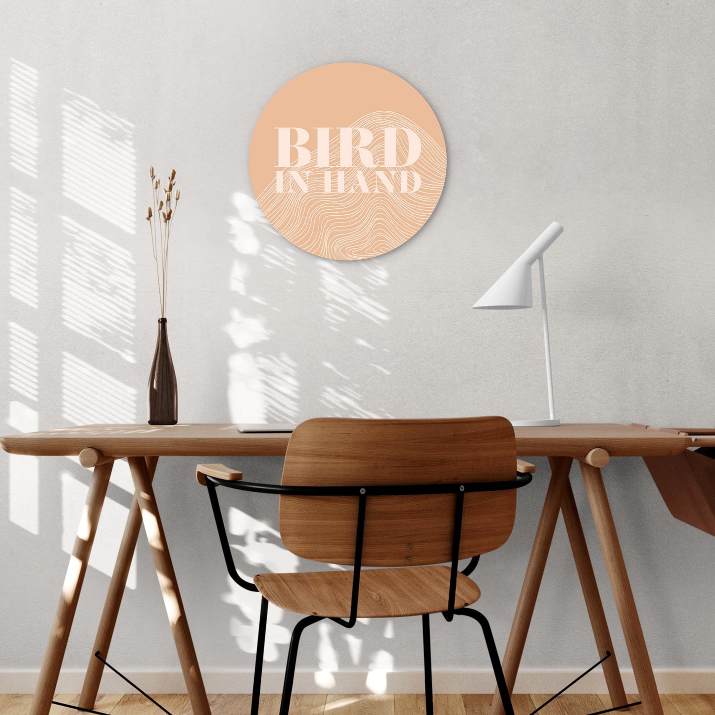 Modern Minimalist Pennsylvania Bird Quip | Wood Sign | Eaches | Min 1