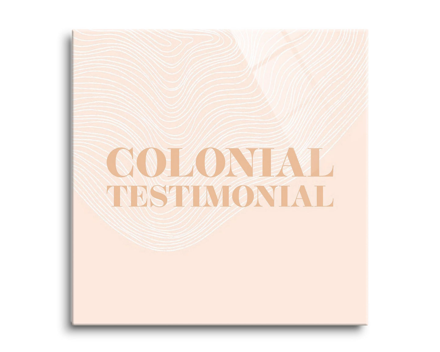 Modern Minimalist Pennsylvania Colonial Quip | Hi-Def Glass Art | Eaches | Min 2