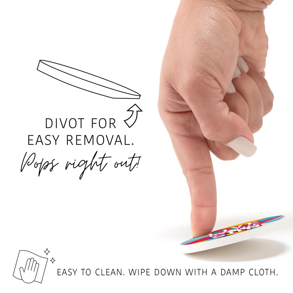 Live By The Sun | Absorbent Car Coasters | Set of 2 | Min 4