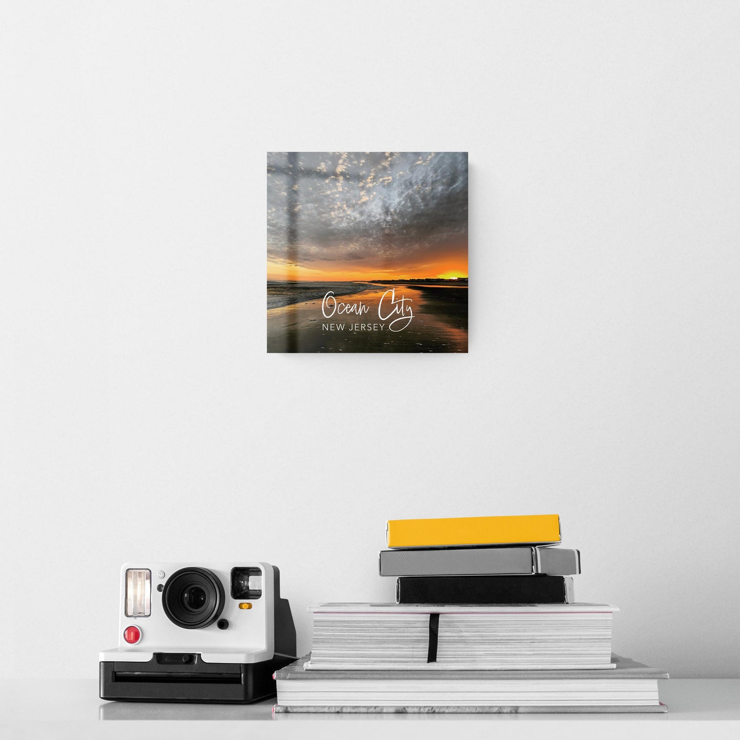 OCNJ Photo With Text | Hi-Def Glass Art | Eaches | Min 2