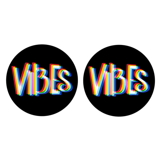 Funky Vibes Illusion In Black | Absorbent Car Coasters | Set of 2 | Min 4