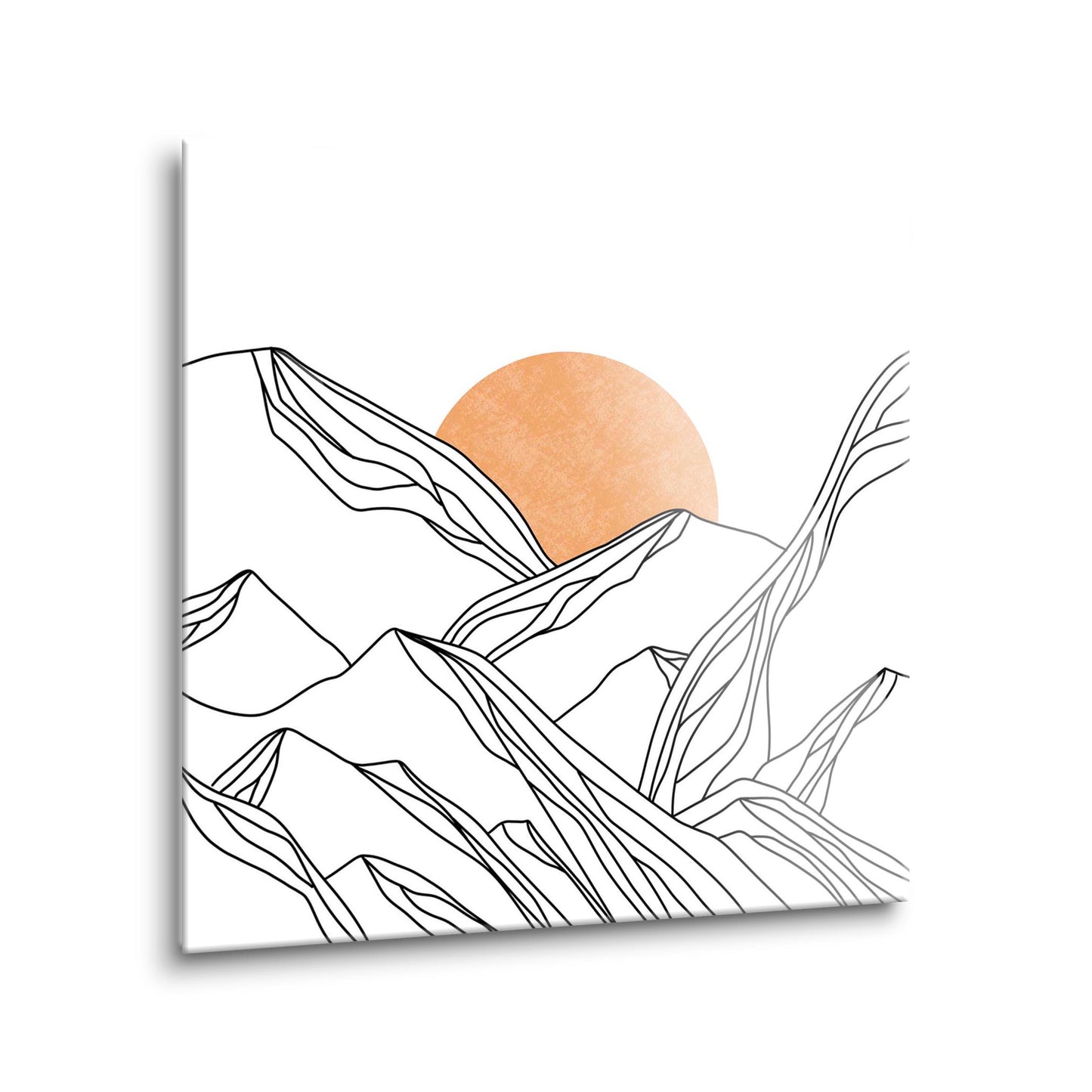 White Mountain Sun Lines | Hi-Def Glass Art | Eaches | Min 2