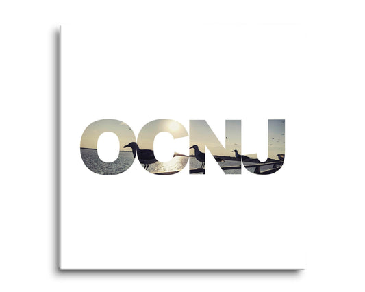 OCNJ Photo With Text | Hi-Def Glass Art | Eaches | Min 2