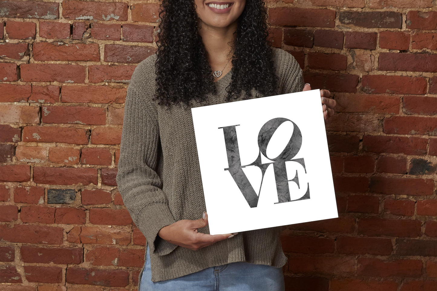 Minimalistic B&W Pennsylvania Love Light | Wood Sign | Eaches | Min 2