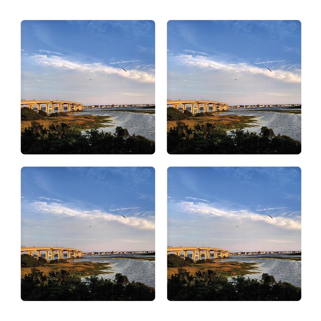 OCNJ Photo | Absorbent Coasters | Set of 4 | Min 2