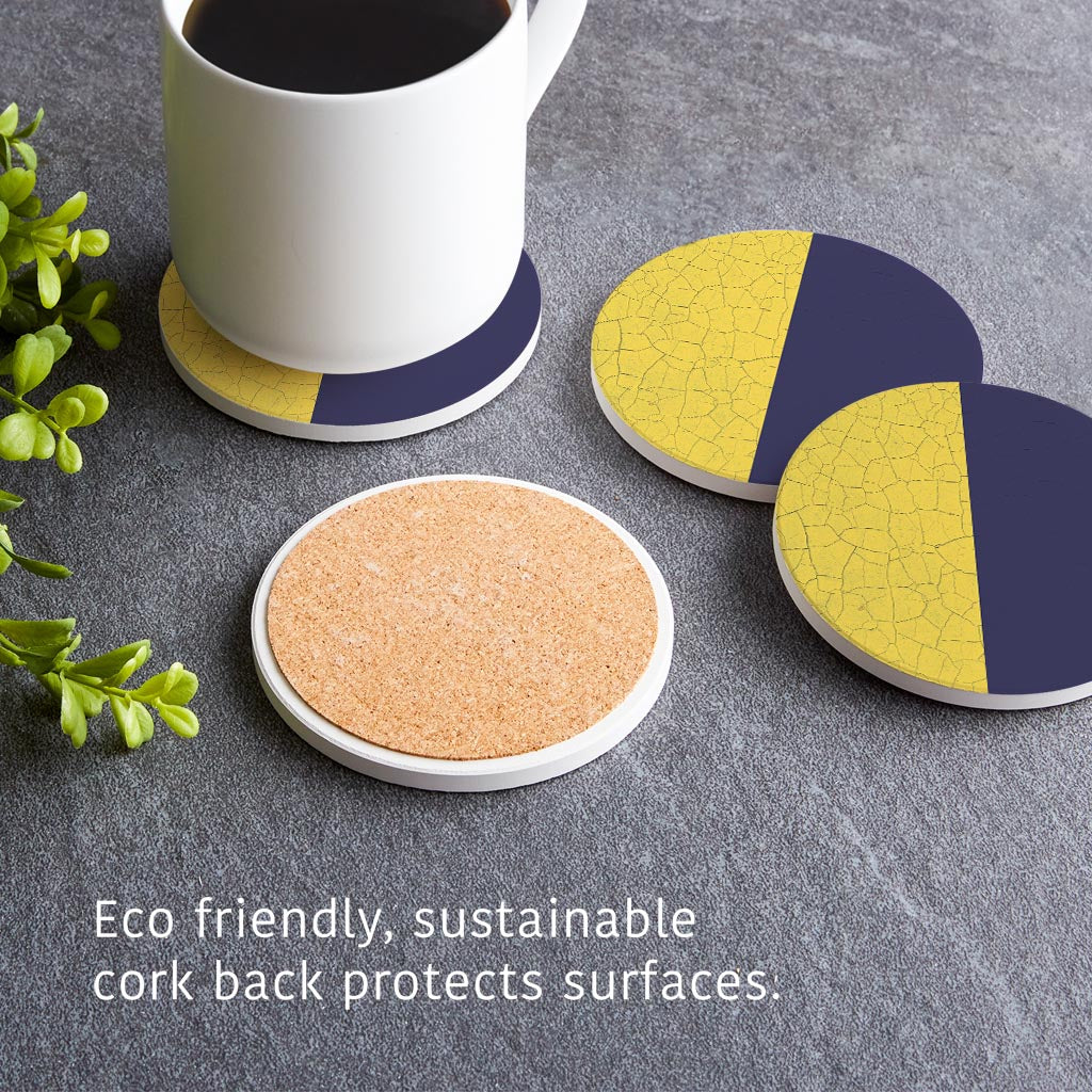 Nautical Flag Kilo | Absorbent Coasters | Set of 4 | Min 2