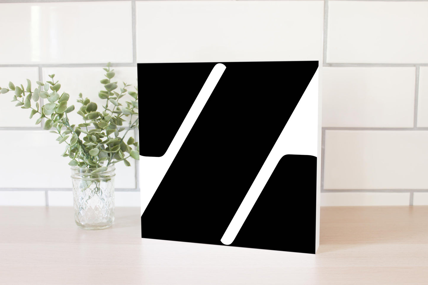 Fun Chunky Monogram Z | Wood Block | Eaches | Min 2