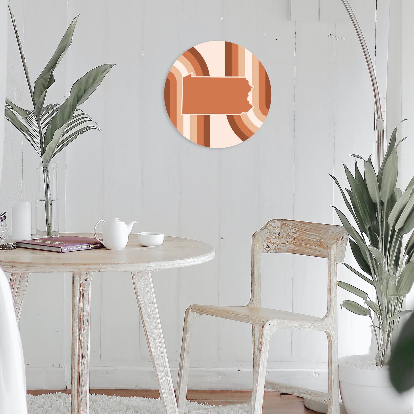 Modern Minimalist Pennsylvania State | Wood Sign | Eaches | Min 1