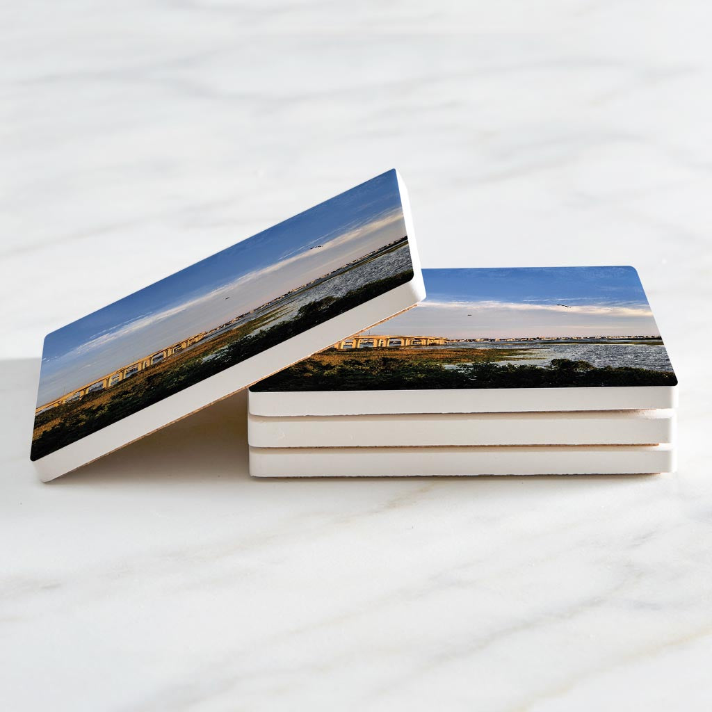 OCNJ Photo | Absorbent Coasters | Set of 4 | Min 2