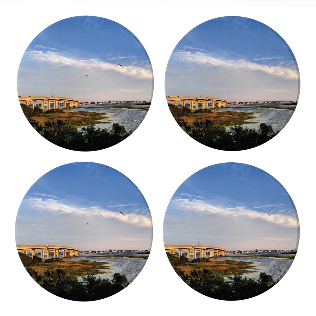 OCNJ Photo | Absorbent Coasters | Set of 4 | Min 2