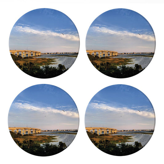 OCNJ Photo | Absorbent Coasters | Set of 4 | Min 2