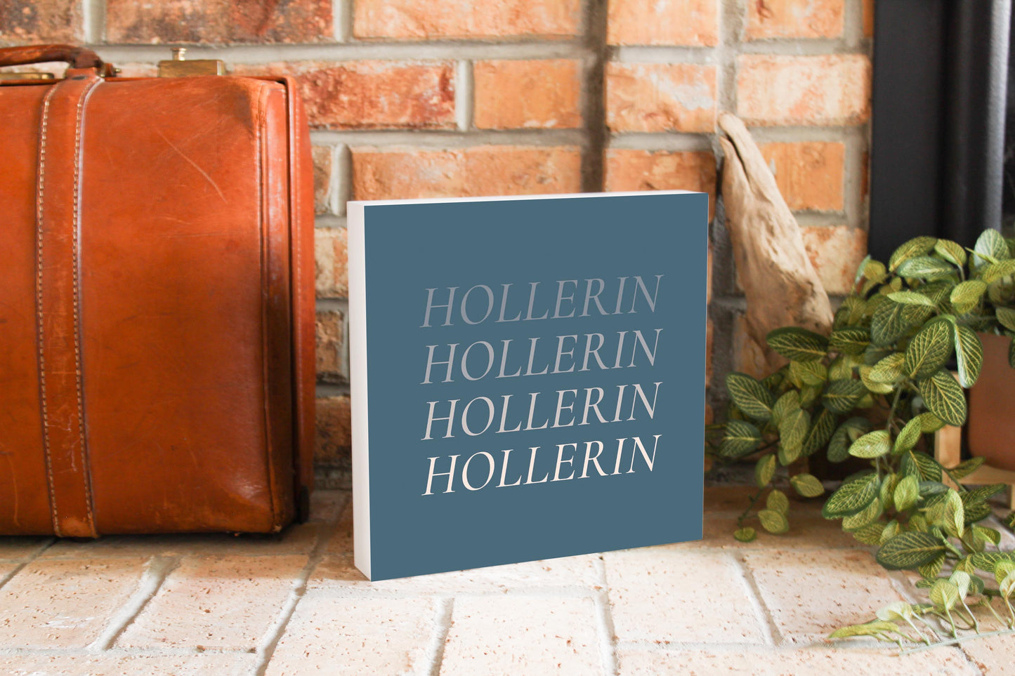 Modern Minimalist Arkansas Hollerin | Wood Block | Eaches | Min 2