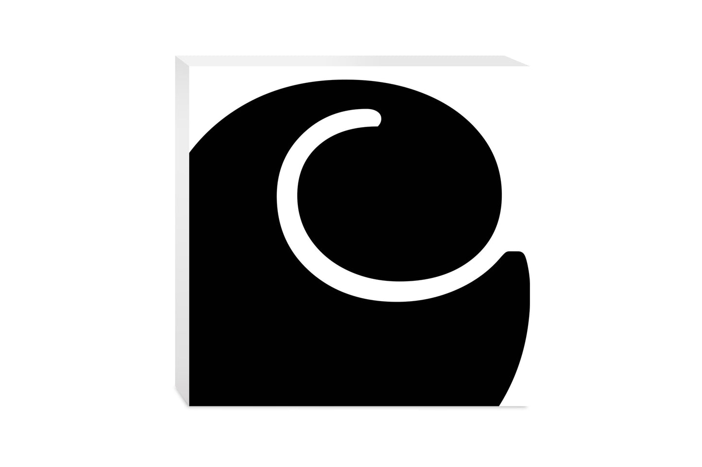 Fun Chunky Monogram C | Wood Block | Eaches | Min 2