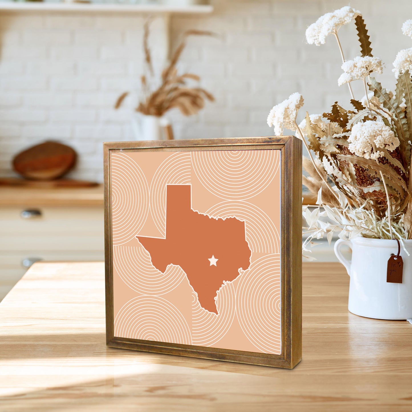 Modern Minimalist Texas Austin Star | Wood Sign | Eaches | Min 1